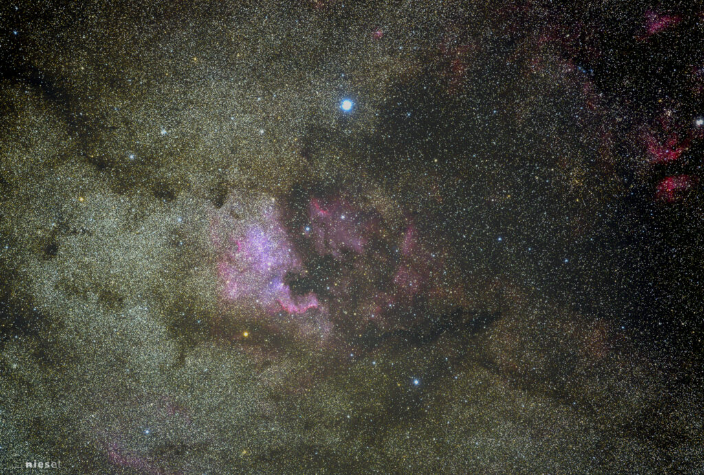 North America nebula (NGC 7000) - Guelpe Brandenburg Germany